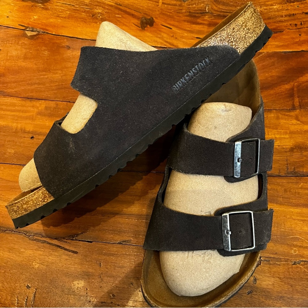 Birkenstock Arizona Suede men’s size 11 gray